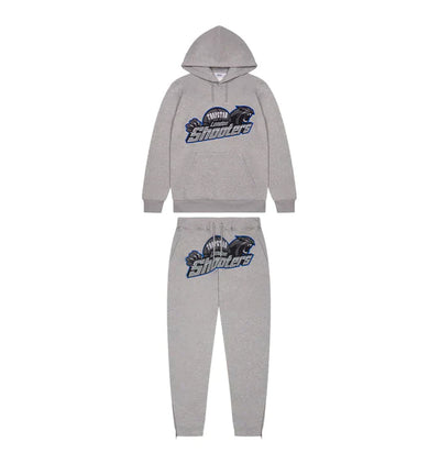 Trapstar London Shooters Hooded Tracksuit Grey/Blue