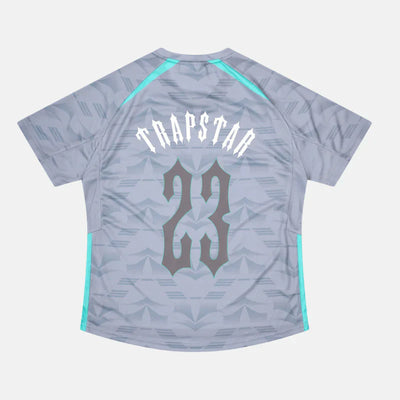 Trapstar Irongate Football Jersey Oversized Fit Cashmere Blue/Teal 2023