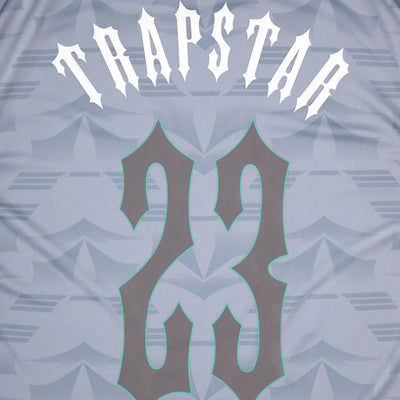 Trapstar Irongate Football Jersey Oversized Fit Cashmere Blue/Teal 2023