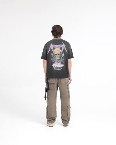 Metallica Justice T-Shirt Stained Black