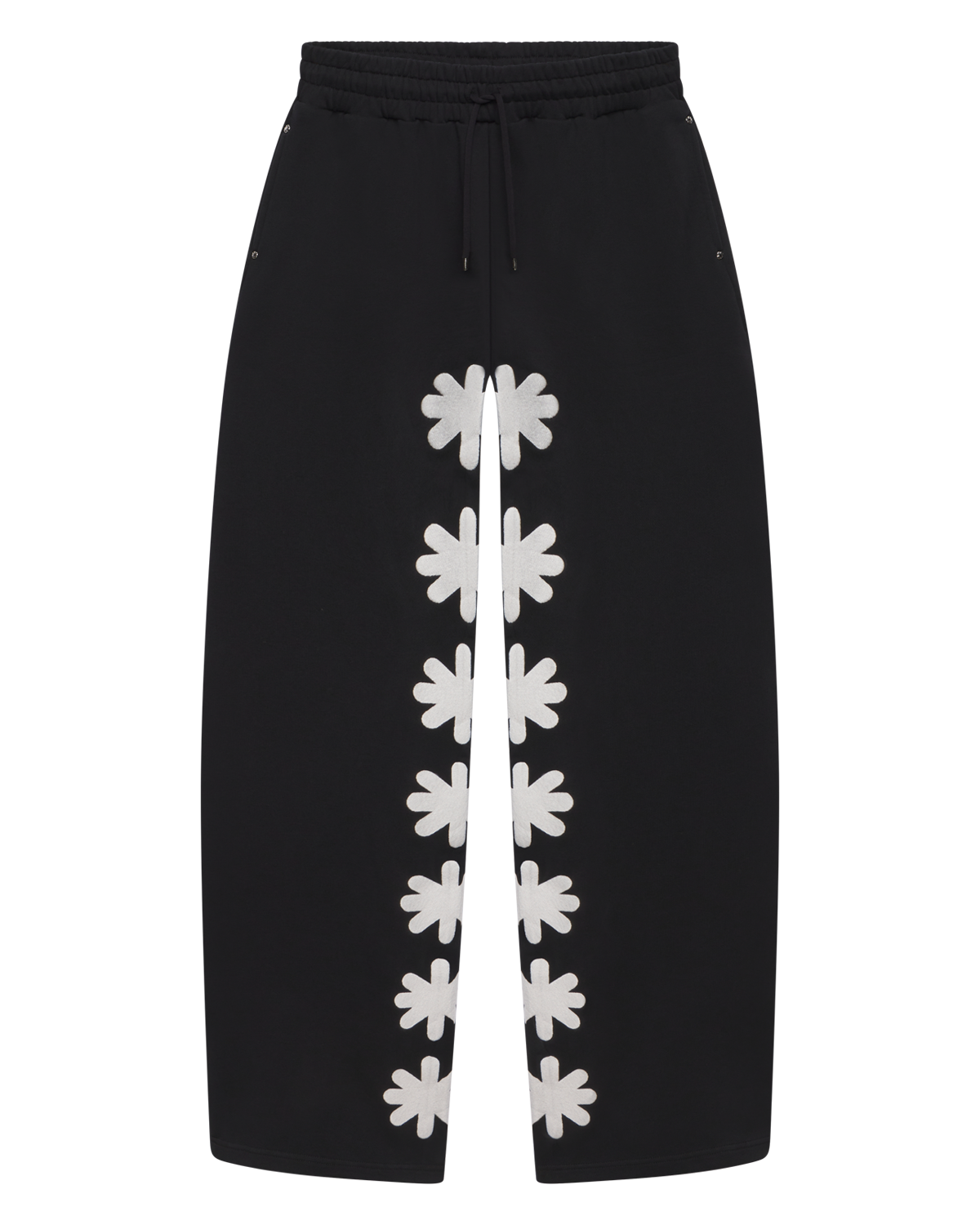 LOSTSHDWS OG Sun Logo Black Sweatpant Premium Cotton