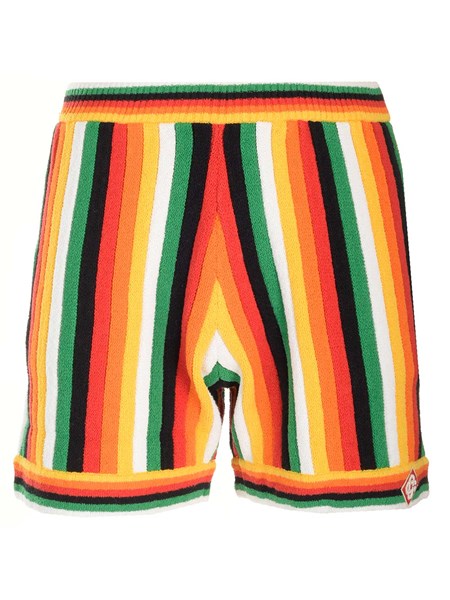 Casablanca Multicolored terry bermuda shorts