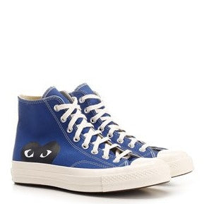COMME DES GARCONS PLAY High-top sneakers blue