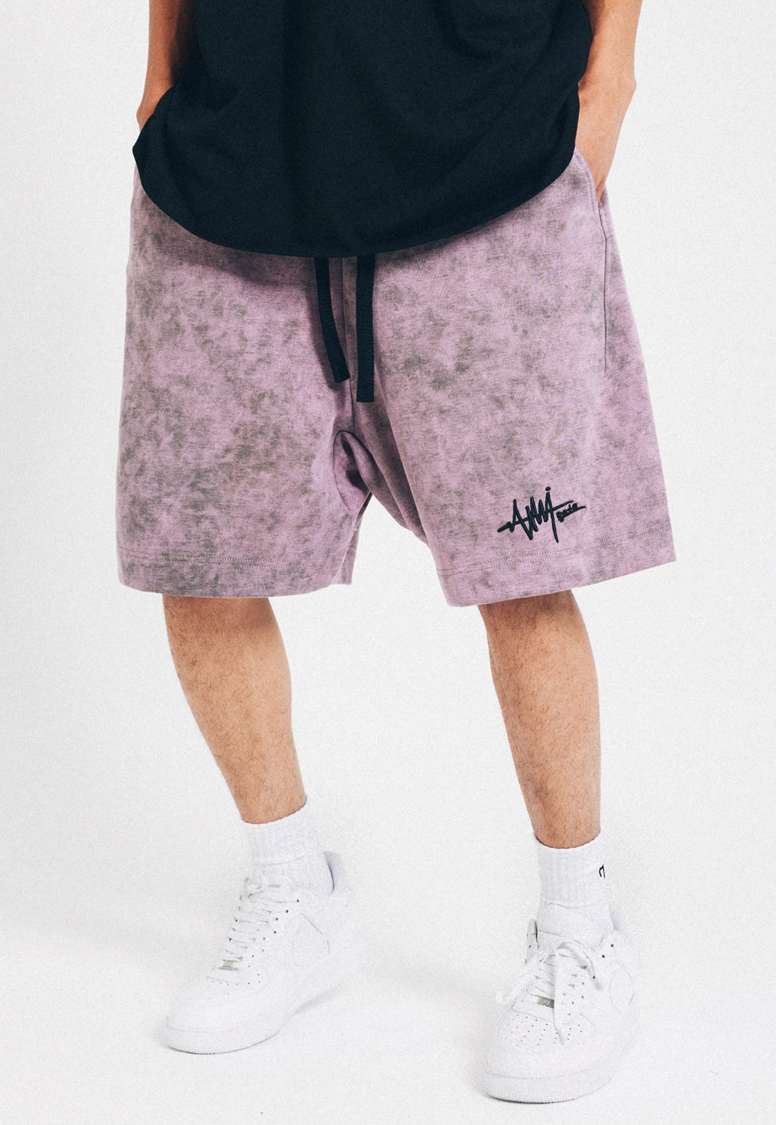 ANTIDOTE Embroidered Color Shorts