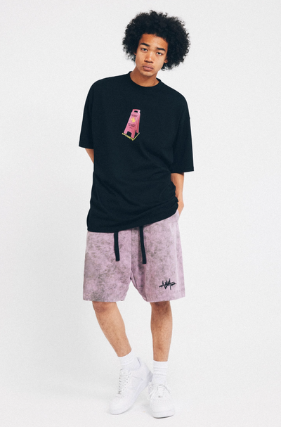 ANTIDOTE Embroidered Color Shorts