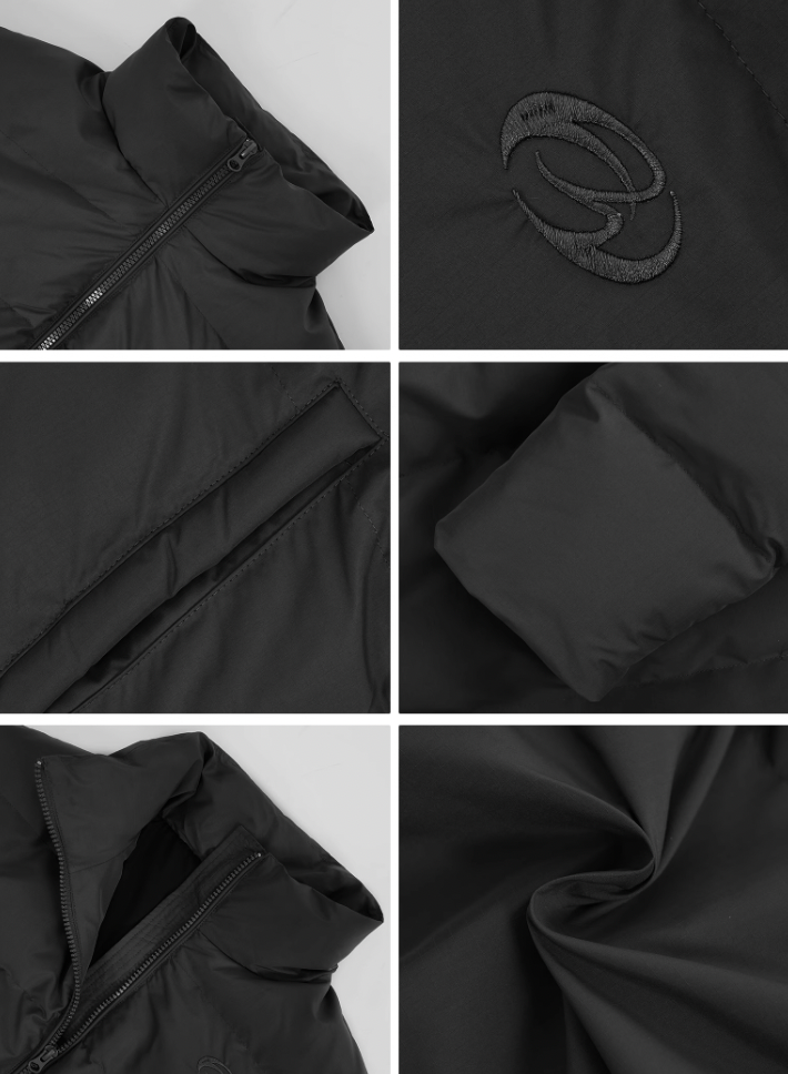 ANTIDOTE  Basic Logo Down Jacket