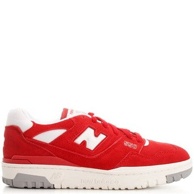 New Balance "550" sneakers white/red