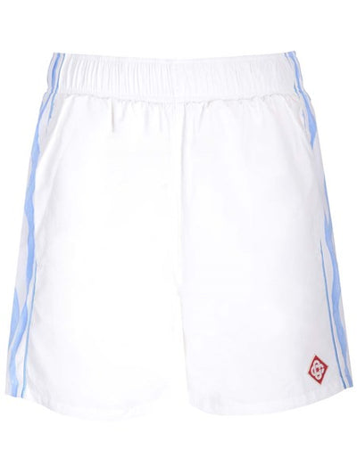 Casablanca White shorts with side bands
