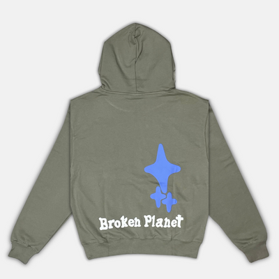 Broken Planet - ‘When Reality Goes Mad’ Hoodie Mineral - No Sauce The Plug