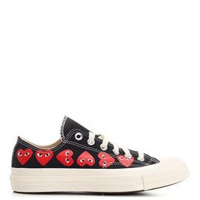 COMME DES GARCONS PLAY Black "Chuck 70" low sneakers