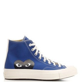 COMME DES GARCONS PLAY blue "Chuck 70" high-top sneakers