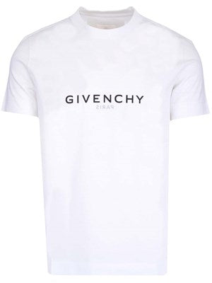 GIVENCHY White "Paris Reverse" t-shirt