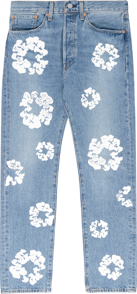 DENIM TEARS THE COTTON WREATH JEAN LIGHT WASH – Royal Culture