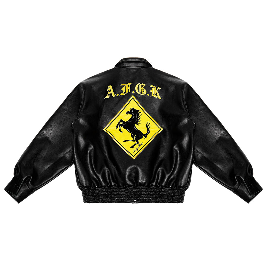 【新品】A FEW GOOD KIDS 5ANNIVERSARY JACKET A Few Good Kids Racing Leather Jacket – Royal Culture