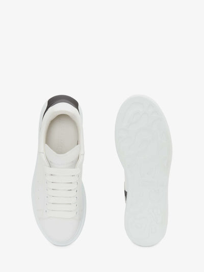 ALEXANDER MCQUEEN  Oversized drop heel sneaker white/black