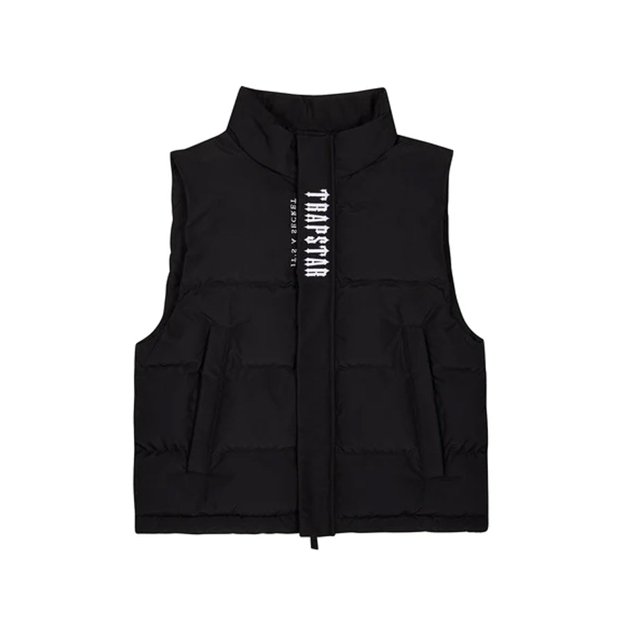 Trapstar Decoded Gilet - Black/White