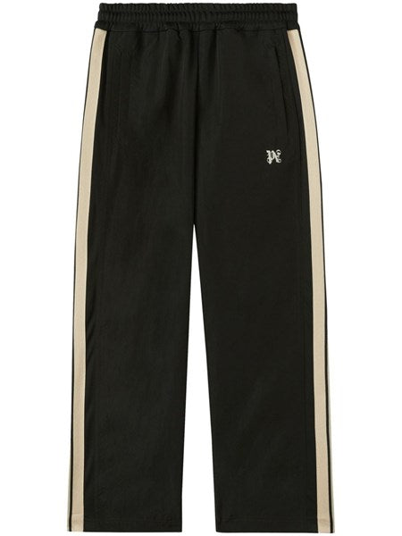 Palm Angels Nylon track pants with bands