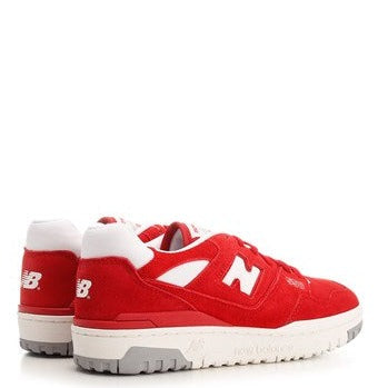 New Balance "550" sneakers white/red