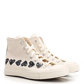 COMME DES GARCONS PLAY "Chuck Taylor" high top sneakers