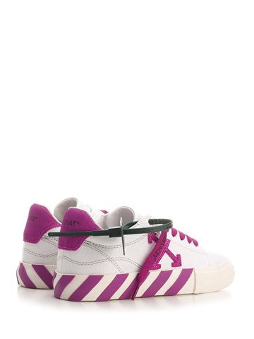 Off-white Low vulcanized sneakers pink white