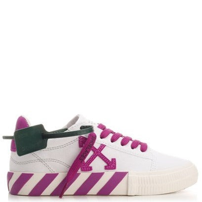 Off-white Low vulcanized sneakers pink white