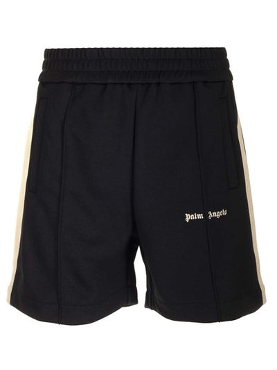 Palm Angels Shorts with logo and side bands