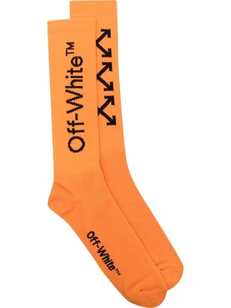 Off-white Orange "arrow" socks