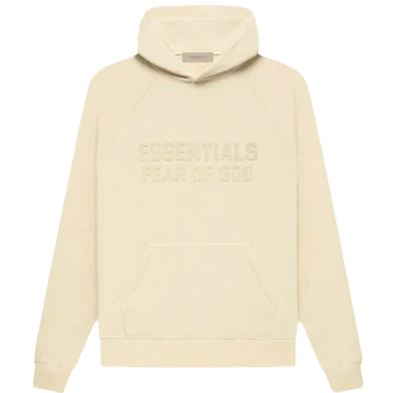 FEAR OF GOD ESSENTIALS LOGO EGG SHELL HOODIE 'FW22' – Royal Culture