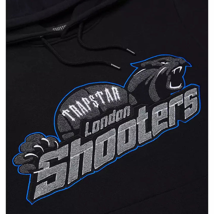 Trapstar London Shooters Hooded Tracksuit Black Blue – Royal Culture